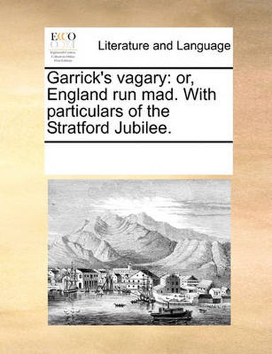 Cover image for Garrick's Vagary