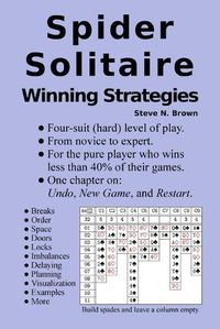 Cover image for Spider Solitaire Winning Strategies