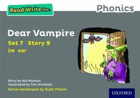 Cover image for Read Write Inc. Phonics: Grey Set 7 Storybook 9 Dear Vampire