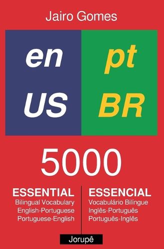 Cover image for 5000 Essential: Bilingual Vocabulary English-Portuguese, Portuguese-English