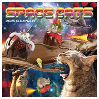 Cover image for Cal 2025- Space Cats Wall