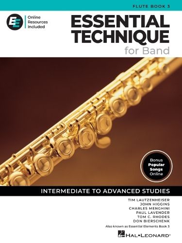 Cover image for Essential Elements for Band - Flute Book 3 with Eei