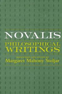 Cover image for Novalis: Philosophical Writings