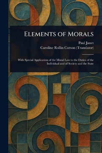 Cover image for Elements of Morals