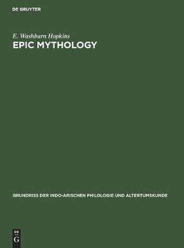 Cover image for Epic Mythology