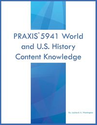 Cover image for PRAXIS 5941 World and U.S. History