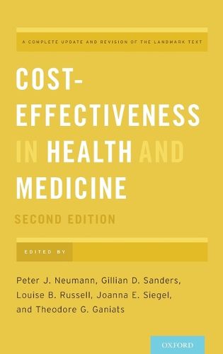 Cost-Effectiveness in Health and Medicine