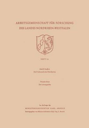 Cover image for Die Problematik Der Distribution / Der Leistungslohn