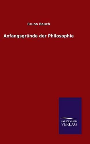 Anfangsgrunde der Philosophie