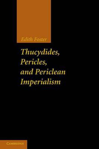 Cover image for Thucydides, Pericles, and Periclean Imperialism
