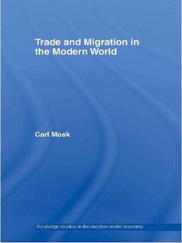 Cover image for Trade and Migration in the Modern World