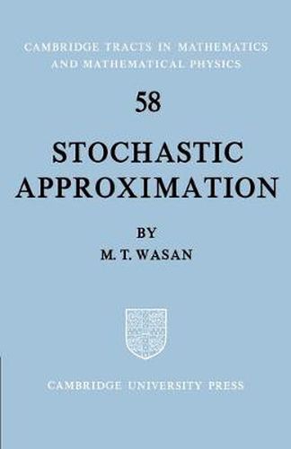 Cover image for Stochastic Approximation