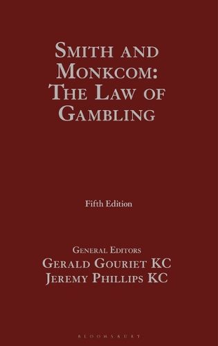 Cover image for Smith and Monkcom: The Law of Gambling