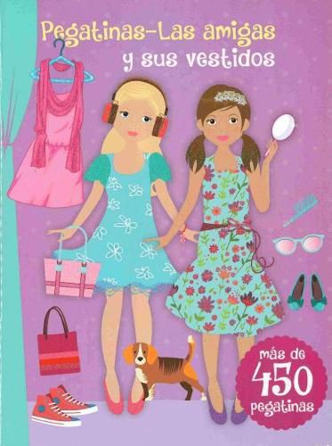 Cover image for Pegatinas: Las Amigas Y Sus Vestidos -Z