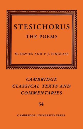 Stesichorus: The Poems