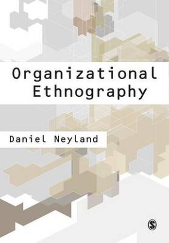 Cover image for Organizational Ethnography