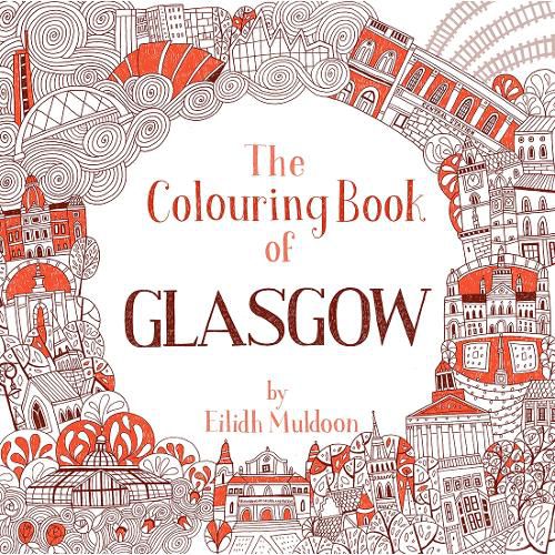 Cover image for The Colouring Book of Glasgow
