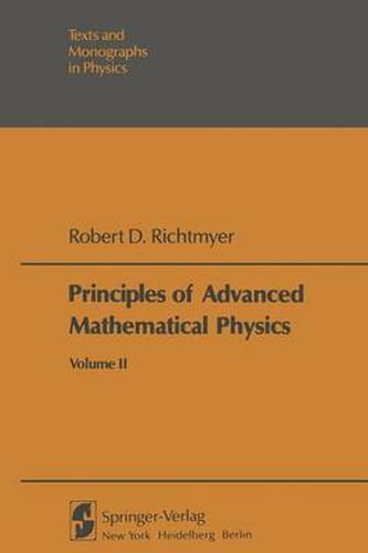 Cover image for Principles of Advanced Mathematical Physics: Volume II