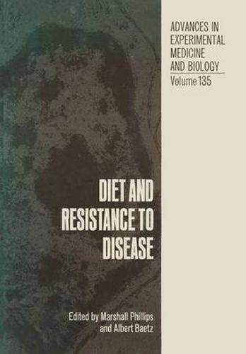 Cover image for Diet and Resistance to Disease