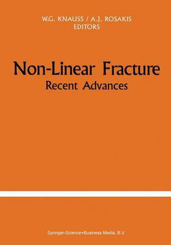 Cover image for Non-Linear Fracture: Recent Advances