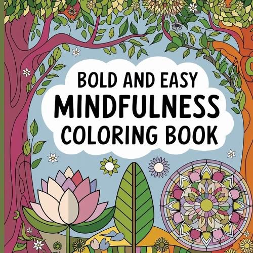 Cover image for Mindfulness Coloring Book for Adults