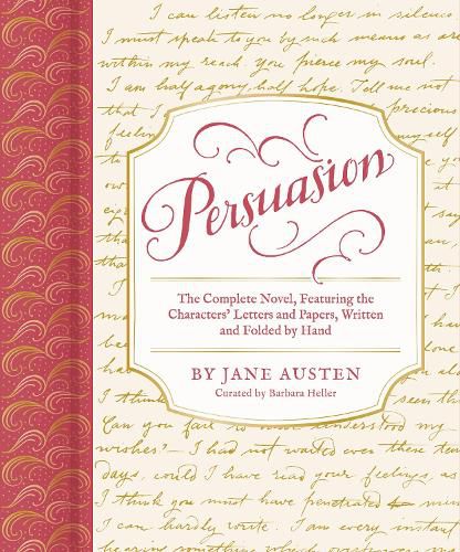 Cover image for Persuasion: The Complete Novel, Featuring the Characters' Letters and Papers, Written and Folded by Hand