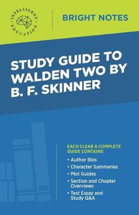 Cover image for Study Guide to Walden Two by B. F. Skinner