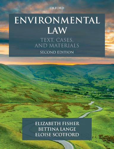 Cover image for Environmental Law: Text, Cases & Materials