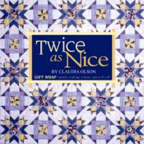 Cover image for Twice as Nice Gift Wrap Book