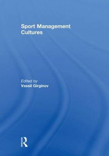 Cover image for Sport Management Cultures