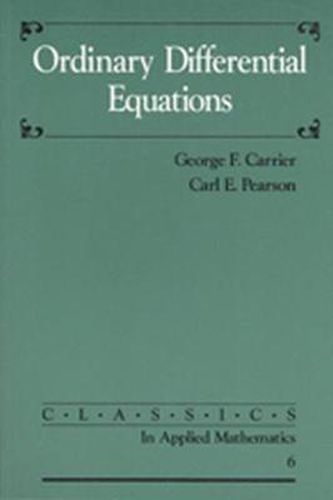 Ordinary Differential Equations