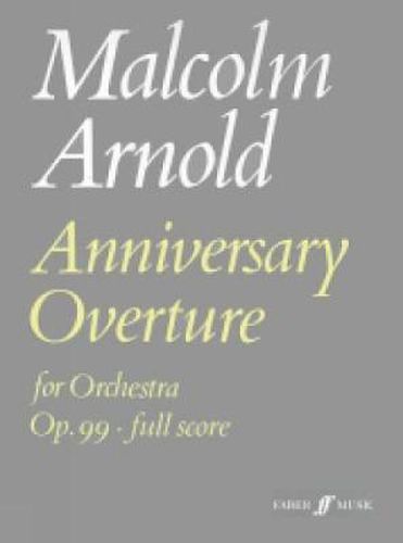 Cover image for Anniversary Overture