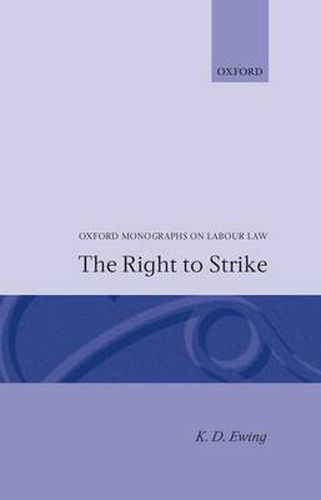 Cover image for The Right to Strike