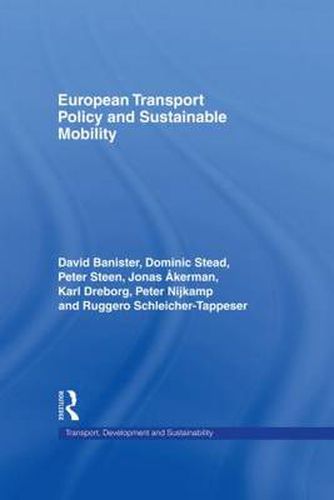 Cover image for European Transport Policy and Sustainable Mobility