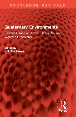 Cover image for Quaternary Environments