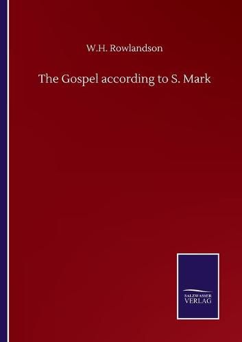 Cover image for The Gospel according to S. Mark