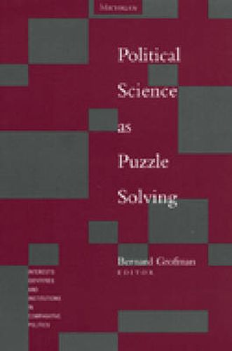 Cover image for Political Science as Puzzle Solving