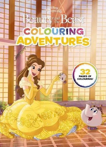 Cover image for Beauty and the Beast: Colouring Adventures (Disney)