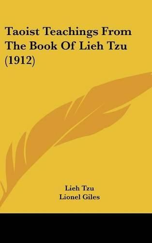 Taoist Teachings from the Book of Lieh Tzu (1912)