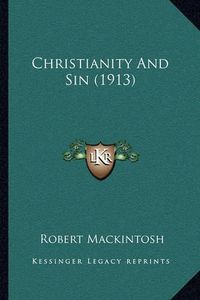 Cover image for Christianity and Sin (1913)