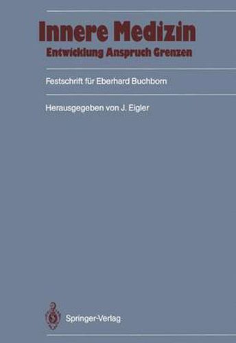 Cover image for Innere Medizin: Entwicklung, Anspruch, Grenzen