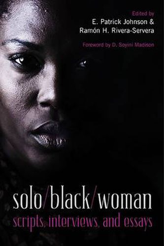 Cover image for solo/black/woman: scripts, interviews, and essays