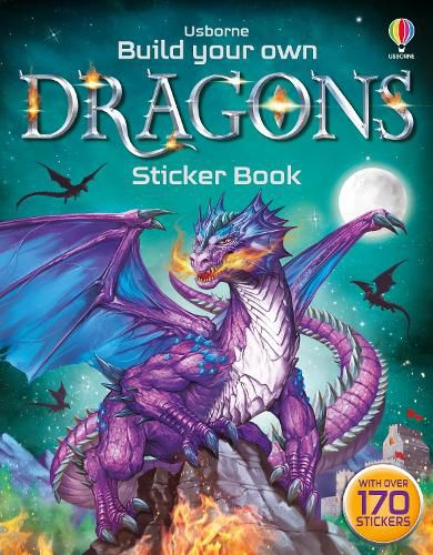 Cover image for Build Your Own Dragons Sticker Book