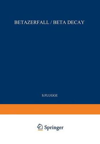 Cover image for Beta Decay / Betazerfall