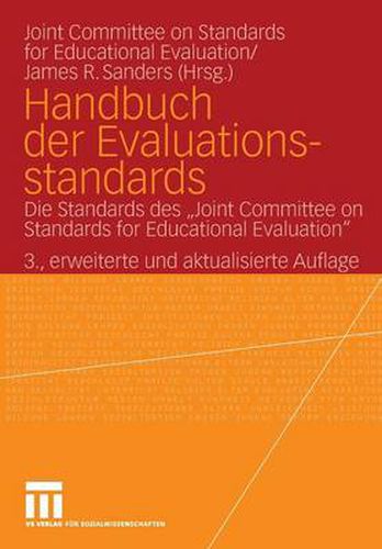 Handbuch Der Evaluationsstandards: Die Standards Des Joint Committee on Standards for Educational Evaluation