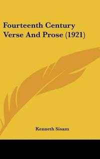 Cover image for Fourteenth Century Verse and Prose (1921)