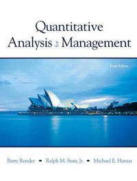 Cover image for Quantitative Analysis for Management Value Package (Includes POM-Qm V 3 for Windows Manual and CD POM)