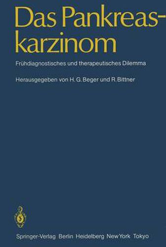 Cover image for Das Pankreaskarzinom