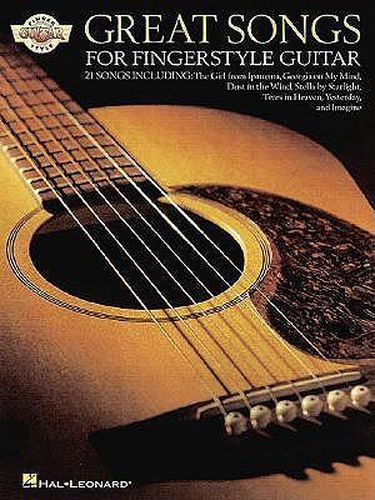 Cover image for Great Songs for Fingerstyle Guitar