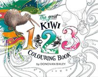 Cover image for The Great Kiwi 123 Colouring Book